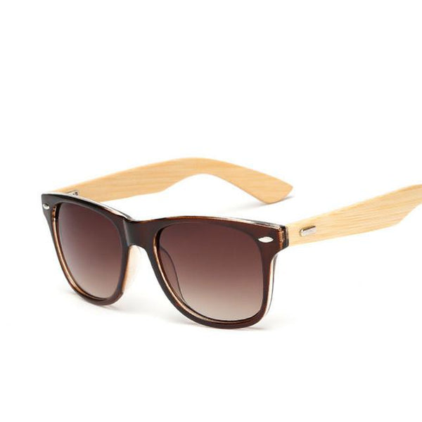 Bamboo Wayfarer Sunglasses