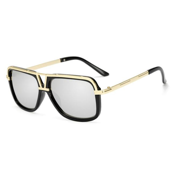 Gold Bridged Sunglasses